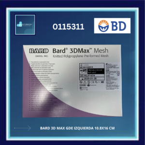 BARD 3D MAX GDE IZQUIERDA 10.8X16 CM  0115311  C/1